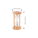 Sand Timer - 3-Minute Hourglass for Education and Games.