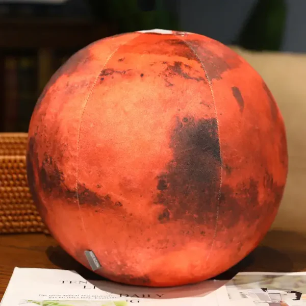 A realistic Mars planet model with detailed surface textures and reddish hues, perfect for educational displays and science decor.