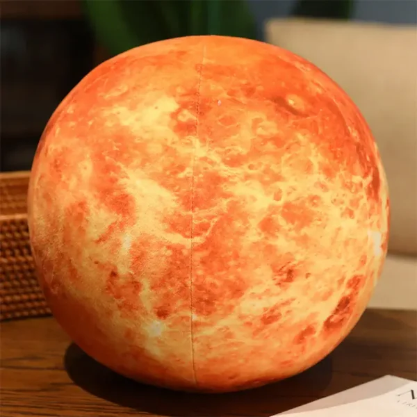 Realistic moon lamp resembling the lunar surface with detailed craters and textures, perfect for science decor and educational purposes.