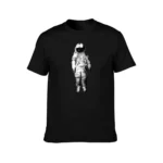 Astronaut graphic T-shirt for science enthusiasts and space lovers.