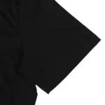 Black T-shirt featuring a science-themed graphic design.