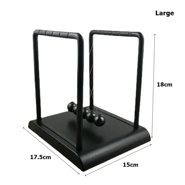Newton's Cradle Desk Toy - Physics Demonstration.