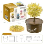 Educational crystal growing science kit for kids and students.