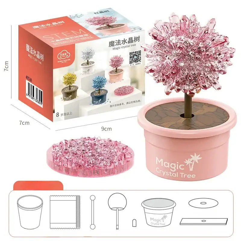 Magic Crystal Tree - Educational Science Toy for Kids and Students.