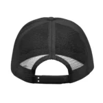 Black mesh-back baseball cap viewed from the rear.