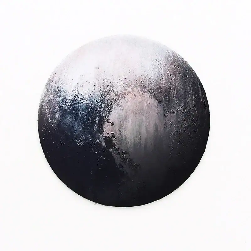 Moon Surface Model for Science Decor and Education Realistic moon surface model showcasing detailed craters and textures, perfect for science decor and educational displays.