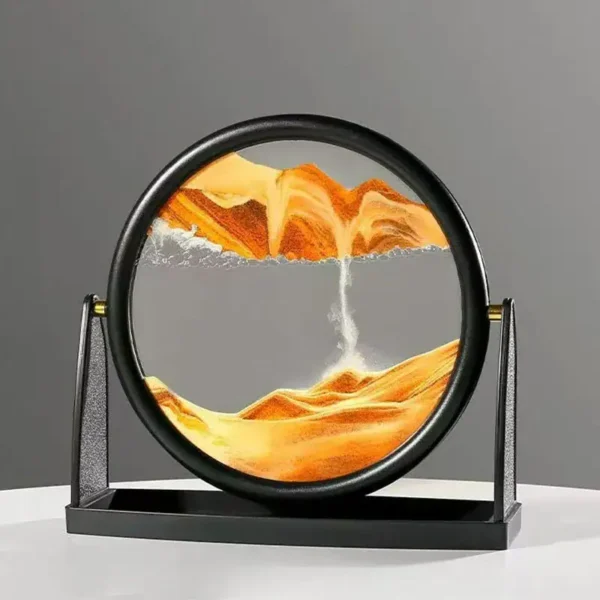 Detailed model of a volcanic eruption showing lava flow and ash cloud, perfect for educational science displays and decor.
