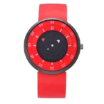 Colorful robot-themed watch with a playful design for children.