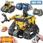 Advanced robot building set with over 560 pieces for educational and creative play.
