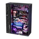 Custom gaming PC with RGB lighting, transparent glass case, and advanced cooling system, showcasing a high-performance setup for gaming and tech enthusiasts.