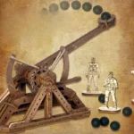 Wooden marble run construction set with gears and tracks, ideal for science experiments, educational toys, and home decor.