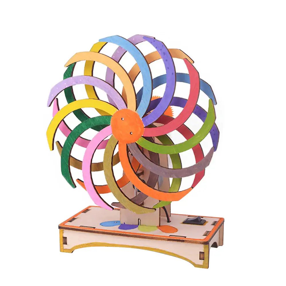 Magnetic Color Wheel Toy Colorful magnetic wheel toy for educational science activities and STEM learning. Brightly colored, interactive, and perfect for kids' science experiments and decor.