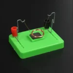 Educational electromagnetism science kit with coils, wires, and magnets for hands-on learning and experiments.