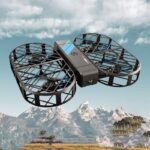 Compact drone with camera, ideal for aerial photography, outdoor adventures, and educational activities. Features durable design, easy controls, and high-quality video recording capabilities.