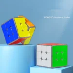 Brightly colored SENGSO Lustrous Cube for educational and decorative purposes.