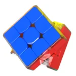 An educational magnetic puzzle cube with colorful magnetic pieces for brain development and fun learning activities.