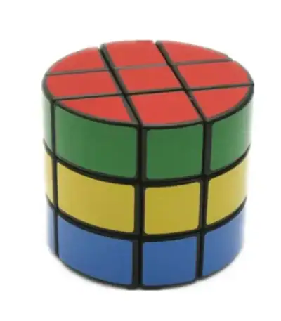 Colorful 3x3 Rubik's Cube puzzle toy for brain training and entertainment. Perfect for kids and adults to challenge their problem-solving skills.