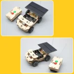 Remote Solar-Powered Robot with Controller.