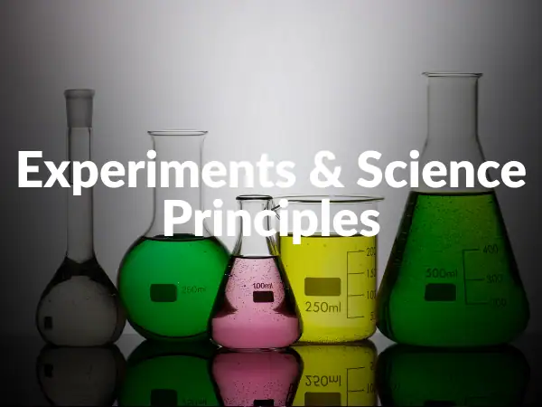 Experimenting with colorful laboratory glassware for science education and decor.