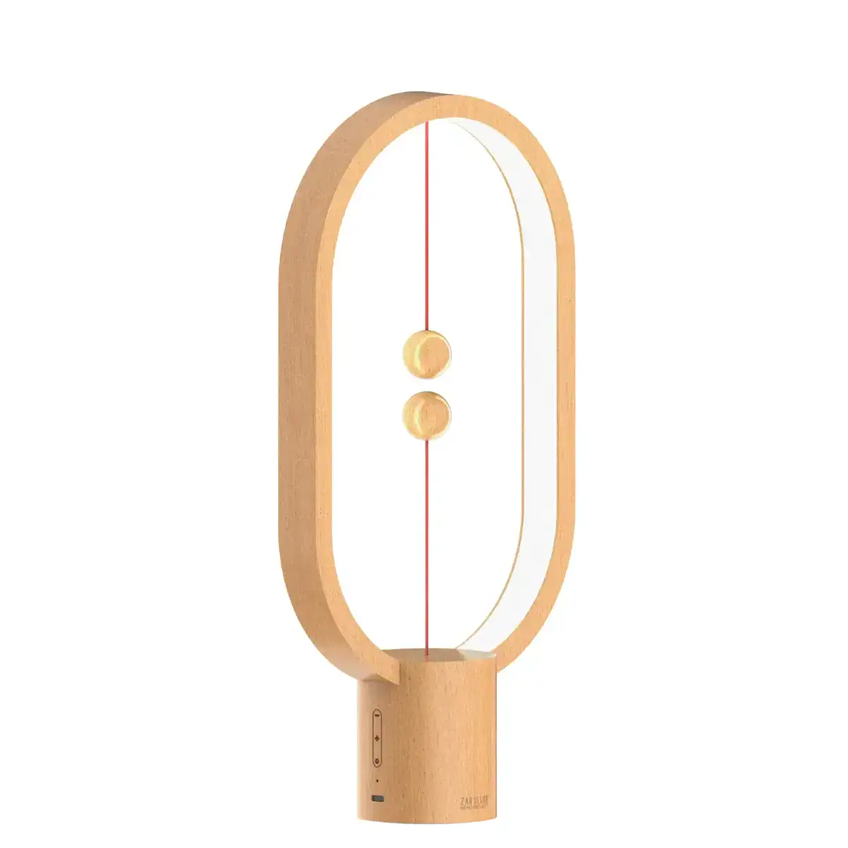 Wooden Pendulum Science Toy | Educational Physics Demo Wooden pendulum science toy demonstrating simple harmonic motion, ideal for educational purposes and science decor.