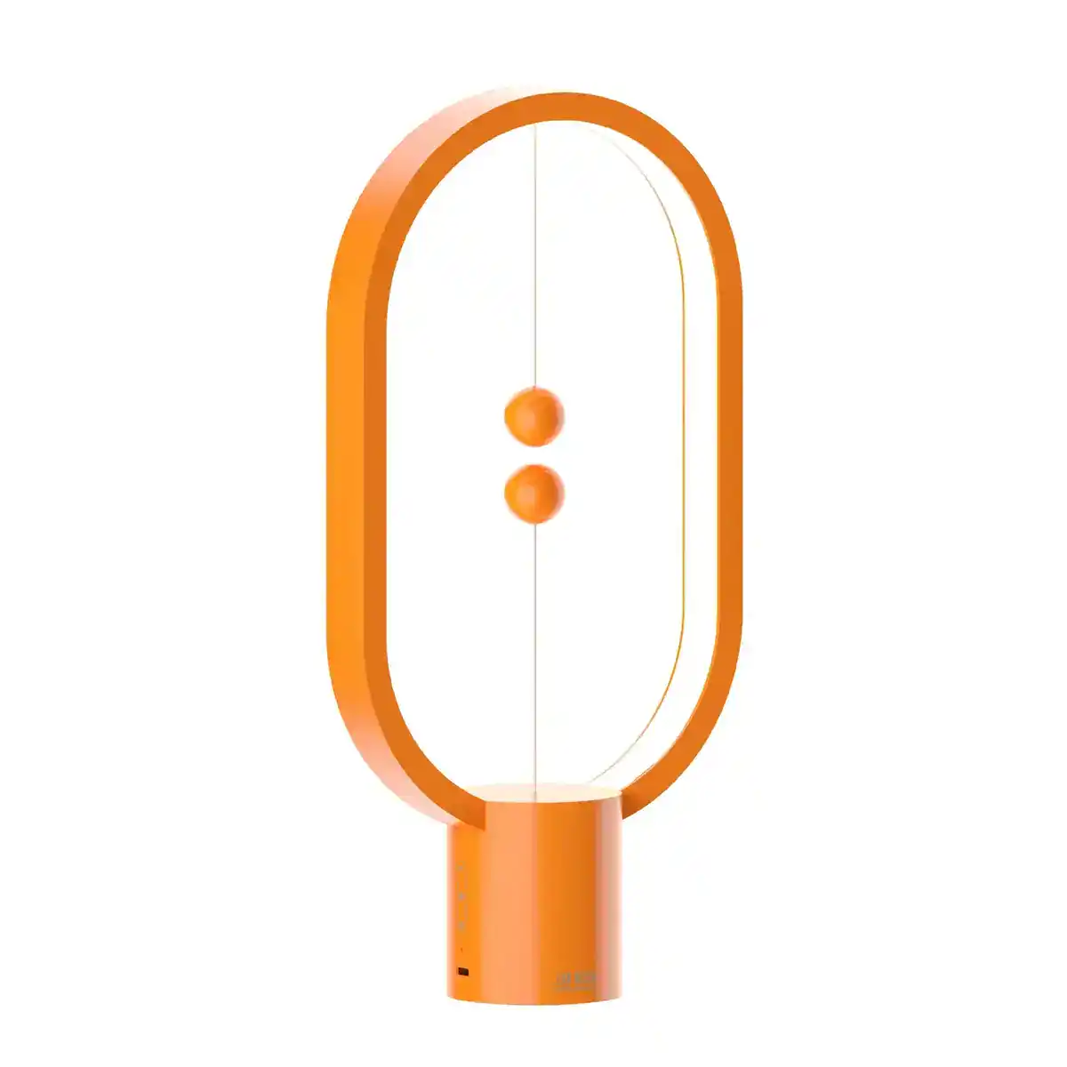 Light Therapy Lamp for Relaxation and Focus Modern orange light therapy lamp with two adjustable buttons, designed for relaxation, mood enhancement, and focus. Perfect for home or office use.